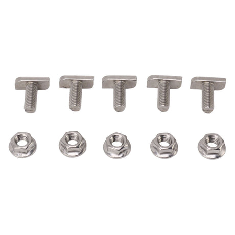 15 Set Hammer Head Screws M8 Stainless Steel Screws for Photovoltaic and Solar Installation