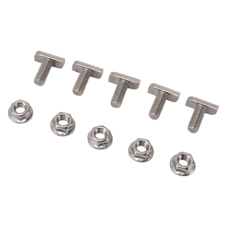 15 Set Hammer Head Screws M8 Stainless Steel Screws for Photovoltaic and Solar Installation