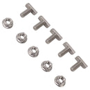 15 Set Hammer Head Screws M8 Stainless Steel Screws for Photovoltaic and Solar Installation