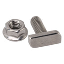 15 Set Hammer Head Screws M8 Stainless Steel Screws for Photovoltaic and Solar Installation