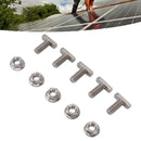 15 Set Hammer Head Screws M8 Stainless Steel Screws for Photovoltaic and Solar Installation