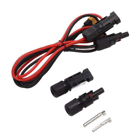 XT60 Solar Panel Charging Cable Photovoltaic Cable Charging Energy Storage Cable