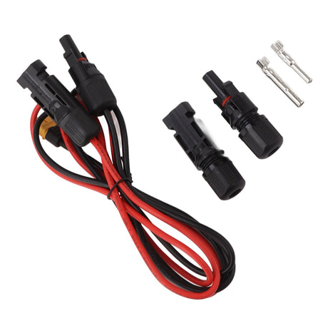 XT60 Solar Panel Charging Cable Photovoltaic Cable Charging Energy Storage Cable