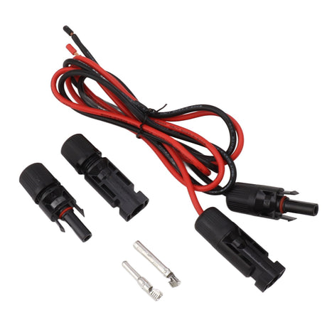 Solar Charge Cable Extension Wire Solar Connector Adapter Cable for RV Solar Panel Portable Power Station Solar Generator