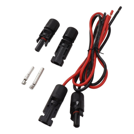 Solar Charge Cable Extension Wire Solar Connector Adapter Cable for RV Solar Panel Portable Power Station Solar Generator