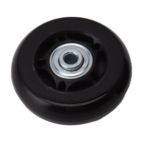 2pcs Luggage Suitcase Replacement Wheels Noiseless Rubber Swivel Caster Wheels Bearings Repair Kits 80x24mm / 3.1x0.9in