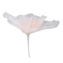 Gauze Flower 19.7in Diameter Soft Bright Colors Light Reusable Handcrafted Organza Flower for Wedding Photography Family Pink