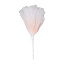 Gauze Flower 19.7in Diameter Soft Bright Colors Light Reusable Handcrafted Organza Flower for Wedding Photography Family Pink
