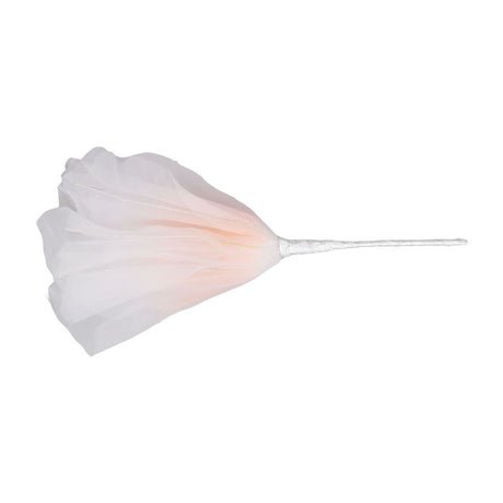 Gauze Flower 19.7in Diameter Soft Bright Colors Light Reusable Handcrafted Organza Flower for Wedding Photography Family Pink