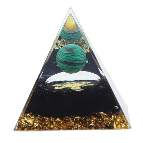 6cm Crystal Pyramid Unique Pure Natural Handmade Crystal Pyramid Ornament for Home Desktop
