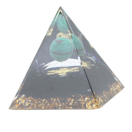 6cm Crystal Pyramid Unique Pure Natural Handmade Crystal Pyramid Ornament for Home Desktop