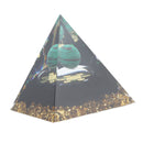 6cm Crystal Pyramid Unique Pure Natural Handmade Crystal Pyramid Ornament for Home Desktop