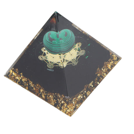 6cm Crystal Pyramid Unique Pure Natural Handmade Crystal Pyramid Ornament for Home Desktop