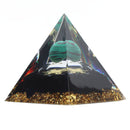 6cm Crystal Pyramid Unique Pure Natural Handmade Crystal Pyramid Ornament for Home Desktop