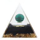 6cm Crystal Pyramid Unique Pure Natural Handmade Crystal Pyramid Ornament for Home Desktop