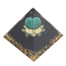6cm Crystal Pyramid Unique Pure Natural Handmade Crystal Pyramid Ornament for Home Desktop