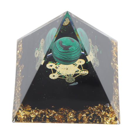6cm Crystal Pyramid Unique Pure Natural Handmade Crystal Pyramid Ornament for Home Desktop