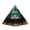 6cm Crystal Pyramid Unique Pure Natural Handmade Crystal Pyramid Ornament for Home Desktop