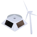 Solar Energy Wind Mill Toy Educational Decorative Dual Use Turbine Solar Powered Windmills for Kids Science Teaching