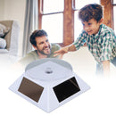 Solar Energy Wind Mill Toy Educational Decorative Dual Use Turbine Solar Powered Windmills for Kids Science Teaching