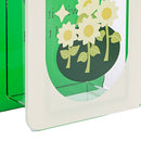 Acrylic Flower Vase Modern Bouquet Holder Clear Plant Floral Container Aesthetic Room Decor Sunflower