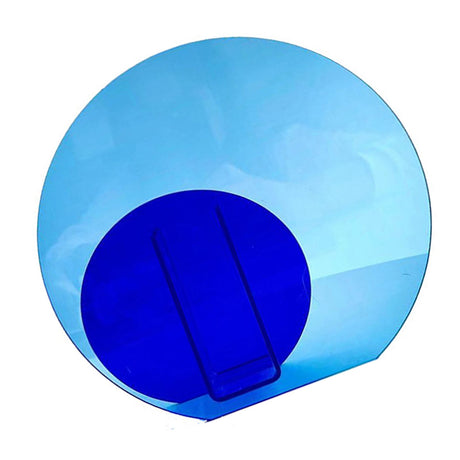 Neon Acrylic Vase Easy To Keep Clean Fashionable Geometric Acrylic Floral Vase for Home Decoration Major and Minor Circle