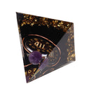 5cm Orgonite Pyramid for Positive Energy Healing Crystal Pyramid Meditation Orgonite Pyramids Chakra Zodiac Energy Generator Virgo