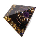 5cm Orgonite Pyramid for Positive Energy Healing Crystal Pyramid Meditation Orgonite Pyramids Chakra Zodiac Energy Generator Libra