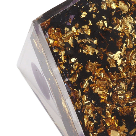 5cm Orgonite Pyramid for Positive Energy Healing Crystal Pyramid Meditation Orgonite Pyramids Chakra Zodiac Energy Generator Libra