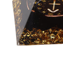 5cm Orgonite Pyramid for Positive Energy Healing Crystal Pyramid Meditation Orgonite Pyramids Chakra Zodiac Energy Generator Sagittarius