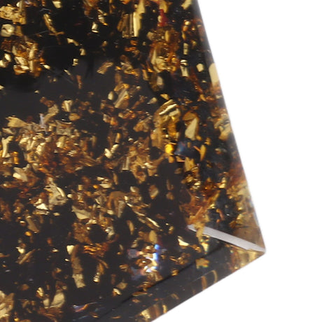 5cm Orgonite Pyramid for Positive Energy Healing Crystal Pyramid Meditation Orgonite Pyramids Chakra Zodiac Energy Generator Capricorn