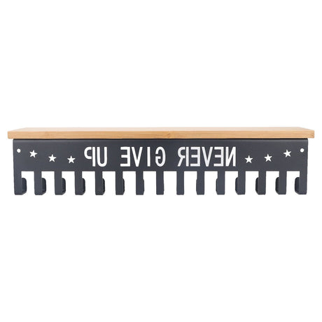 Metal Award Display Trophy Shelf Bamboo Trophy Shelf Metal Wall Mounted Medal Display Hanger