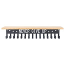 Metal Award Display Trophy Shelf Bamboo Trophy Shelf Metal Wall Mounted Medal Display Hanger