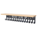 Metal Award Display Trophy Shelf Bamboo Trophy Shelf Metal Wall Mounted Medal Display Hanger