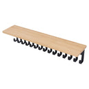Metal Award Display Trophy Shelf Bamboo Trophy Shelf Metal Wall Mounted Medal Display Hanger