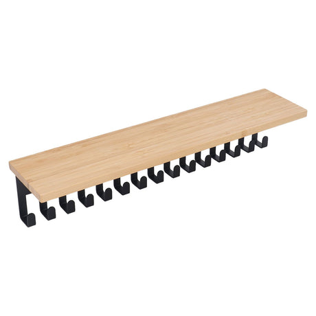 Metal Award Display Trophy Shelf Bamboo Trophy Shelf Metal Wall Mounted Medal Display Hanger