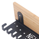 Metal Award Display Trophy Shelf Bamboo Trophy Shelf Metal Wall Mounted Medal Display Hanger