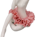Dancing Ballerina Girl Figurine Ceramic Ballet Girl Figure Ballet Dancer Statue Sculpture Desk Bookshelf Decoration Pink