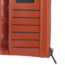 Women Wallet RFID Blocking Large Capacity Zipper Closure PU Leather Retro Style Lady Wallet