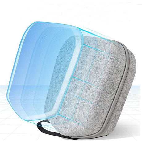 VR Glasses Storage Bag EVA Anti Scratch Portable VR Gaming Glasses Carrying Case for Quest 2