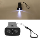 Dog Repeller Dual Sensor Ultrasound LED Light Laser Dog Deterrent Device USB Rechargeable Anti Barking Device