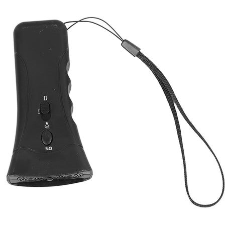 Dog Repeller Dual Sensor Ultrasound LED Light Laser Dog Deterrent Device USB Rechargeable Anti Barking Device