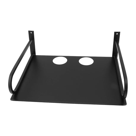 Wall Mounted Projector Shelf Aluminum Floating Projector Shelves for Router TV Box DVD Player Cable Box Black