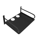 Wall Mounted Projector Shelf Aluminum Floating Projector Shelves for Router TV Box DVD Player Cable Box Black