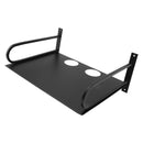 Wall Mounted Projector Shelf Aluminum Floating Projector Shelves for Router TV Box DVD Player Cable Box Black