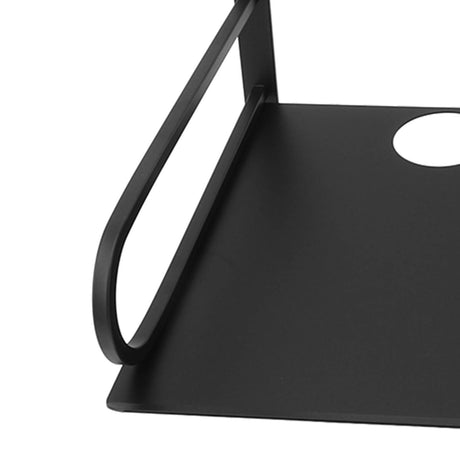 Wall Mounted Projector Shelf Aluminum Floating Projector Shelves for Router TV Box DVD Player Cable Box Black
