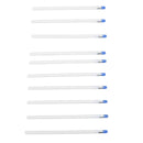 10PCS 135mm Sticky Swab Silicone Pen High Viscosity Dust Removal Cleaning Pen for Tiny Particles Impurities Fibers