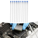 10PCS 135mm Sticky Swab Silicone Pen High Viscosity Dust Removal Cleaning Pen for Tiny Particles Impurities Fibers