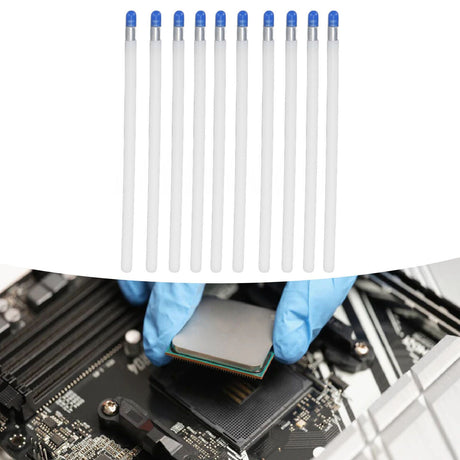 10PCS 135mm Sticky Swab Silicone Pen High Viscosity Dust Removal Cleaning Pen for Tiny Particles Impurities Fibers