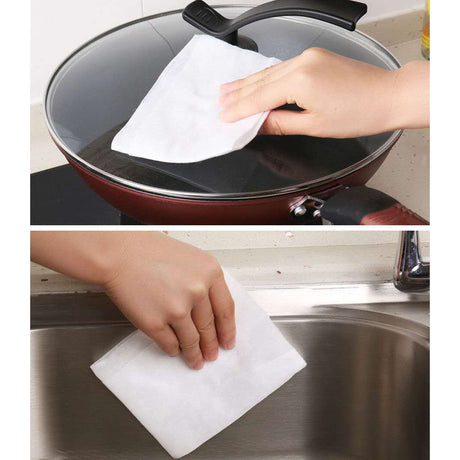 100 Pcs Electrostatic Wipes Disposable Mop Replacement Static Dusting Wipes for Home Cleaning